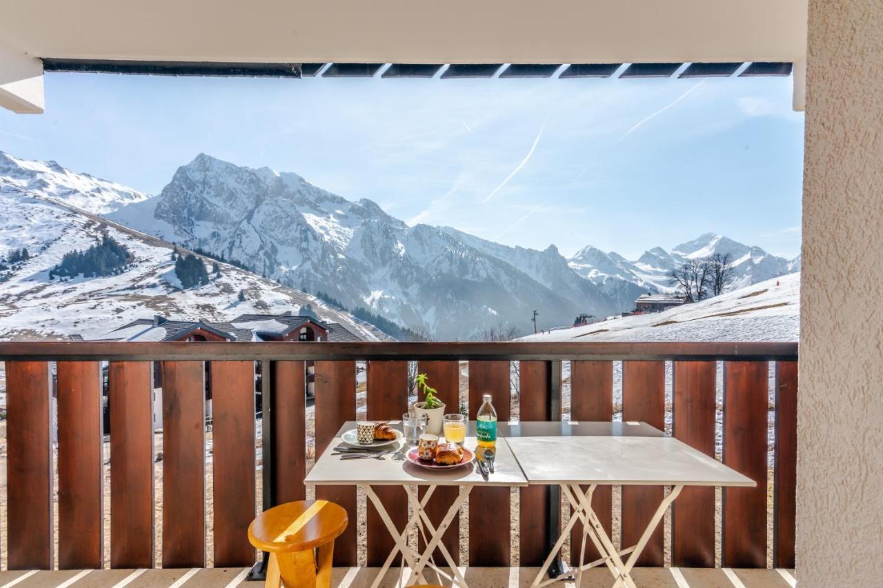 L'Oree Des Aravis - Au Pied Des Pistes Manigod Eksteriør billede